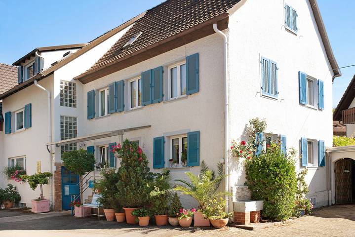 Geheel appartement, Appartement 'Bluehome Ferienwohnung' met privétuin en Wi-Fi in Bad Bellingen, Zuidelijk Zwarte Woud