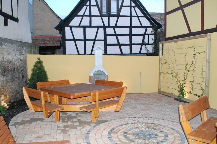 Maison de vacances pour 4 personnes, avec jardin