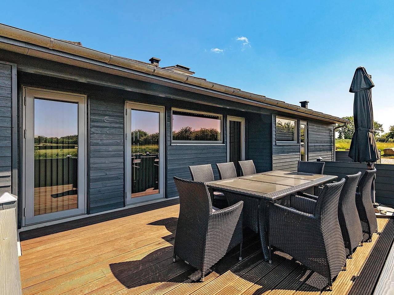 Ferienhaus an der Küste mit Spa und Sauna in Spodsbjerg, Langeland