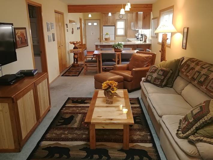 Ferienwohnung für 7 Personen, mit Sauna und Balkon sowie Garten und Whirlpool - 1