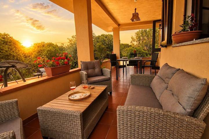 Ferienhaus für 4 Personen, mit Garten und Balkon - 1