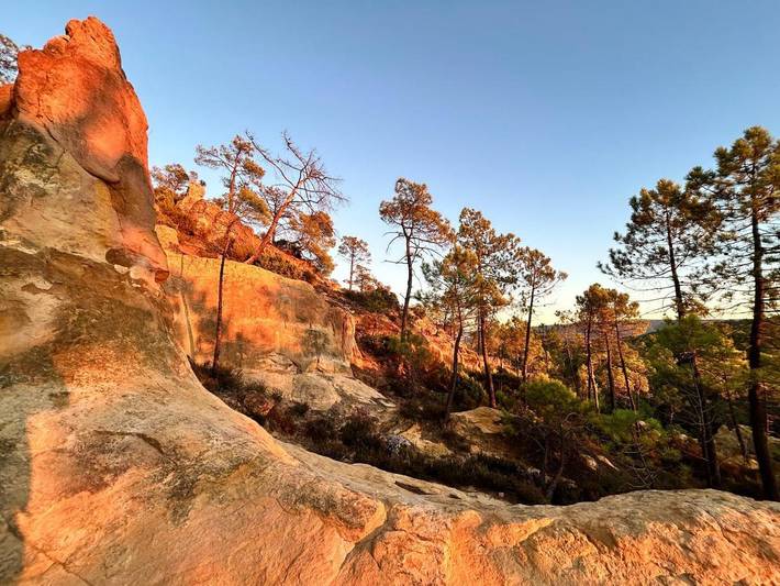 Maison d’hôte pour 2 personnes, avec piscine ainsi que jardin et vue à Roussillon - 4