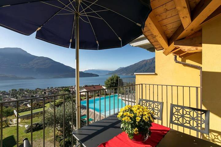 Ferienwohnung für 6 Personen, mit Garten und Pool sowie Balkon, mit Haustier - 1