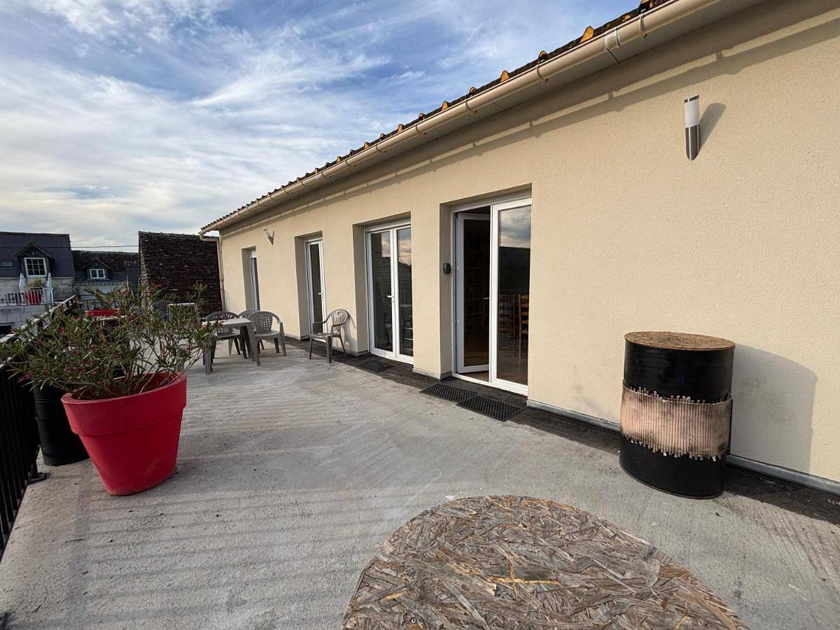 Appartement entier, Appartement 10 personnes avec terrasse à Vallères in Vallères, Vallée de la Loire