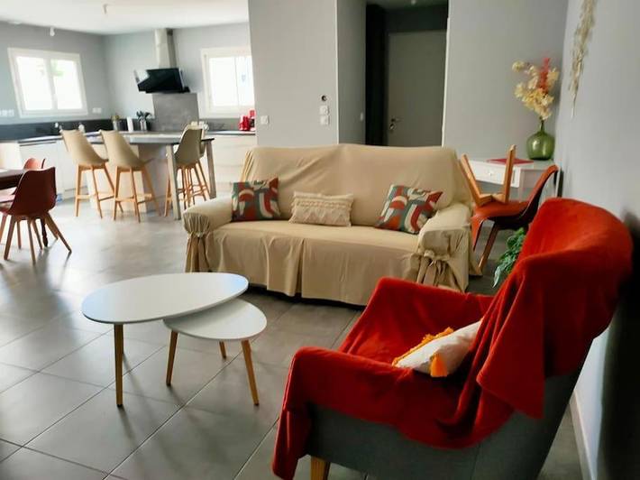 Location de vacances pour 6 personnes, avec jardin à Sauvian - 3
