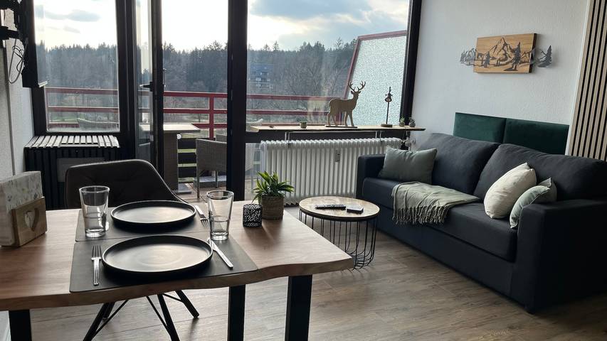 Ferienwohnung für 3 Personen, mit Balkon und Ausblick sowie Seeblick im Harz - 4