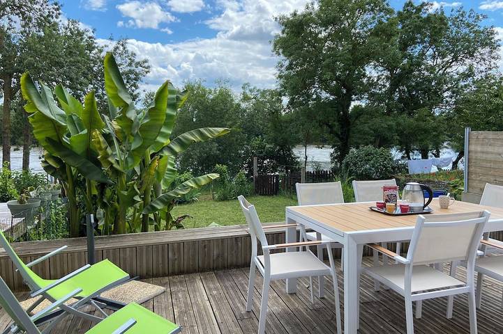 Location de vacances pour 6 personnes, avec Terrasse et Jardin à Varades