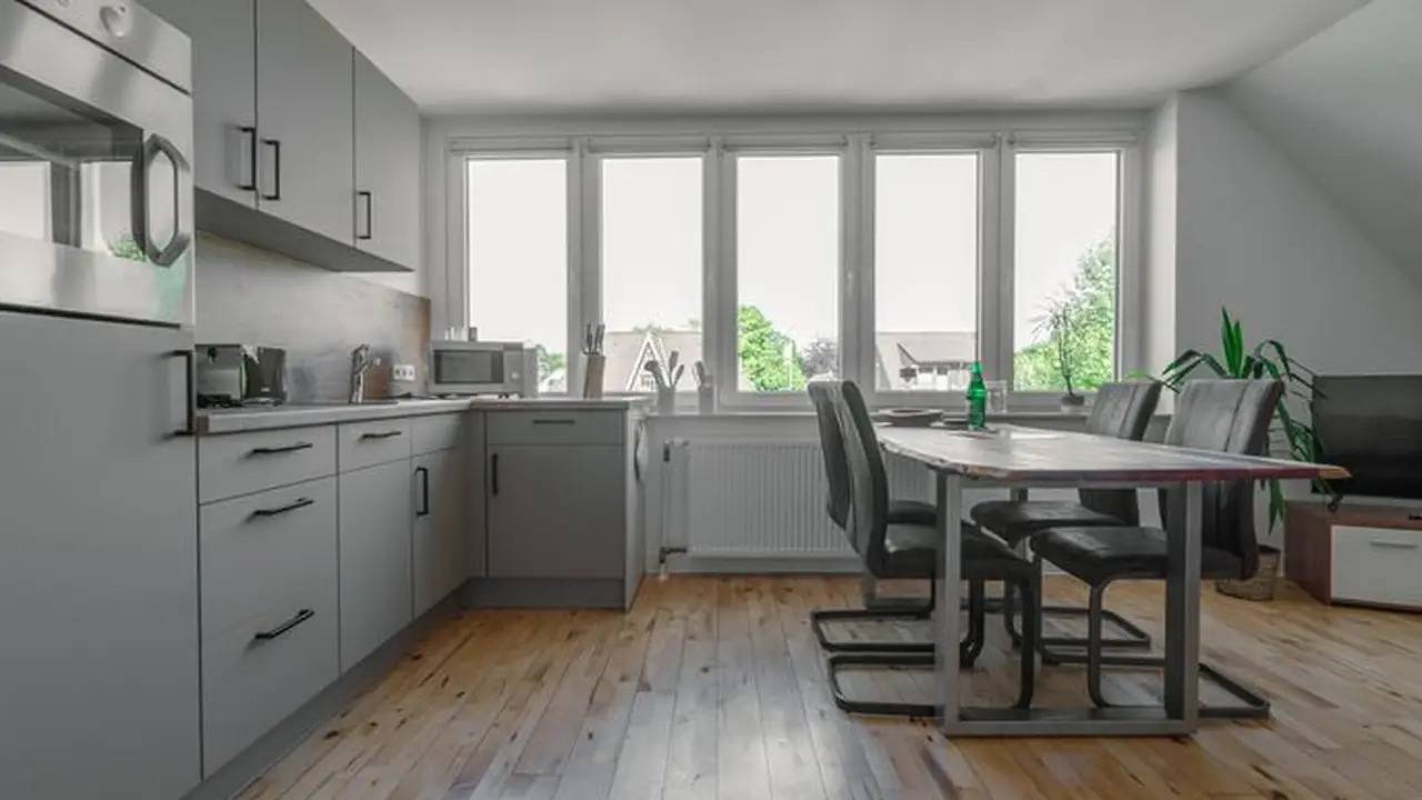 Ganze Ferienwohnung, Ferienwohnung für 4 Personen (45 m²) in Langenhorn in Langenhorn, Grünes Binnenland