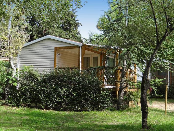 Mobil home pour 6 personnes, avec bassin pour enfant, animaux acceptés à Châteauneuf-de-Gadagne - 3