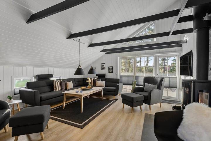 Ferienhaus für 10 Personen, mit Pool und Terrasse sowie Whirlpool, mit Haustier in Blavand - 4