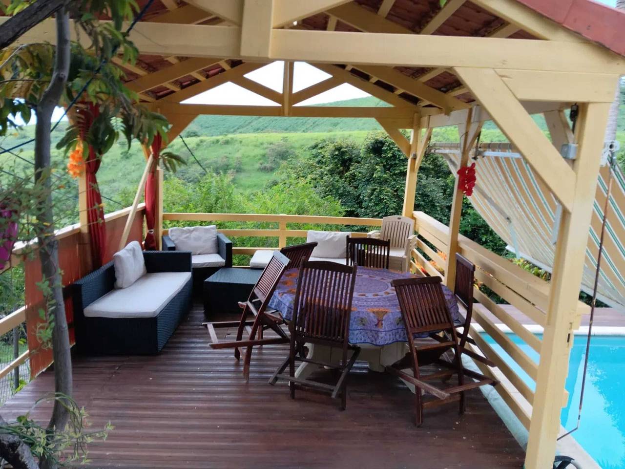 Villa for 6 Guests in Le Carbet, French West Indies