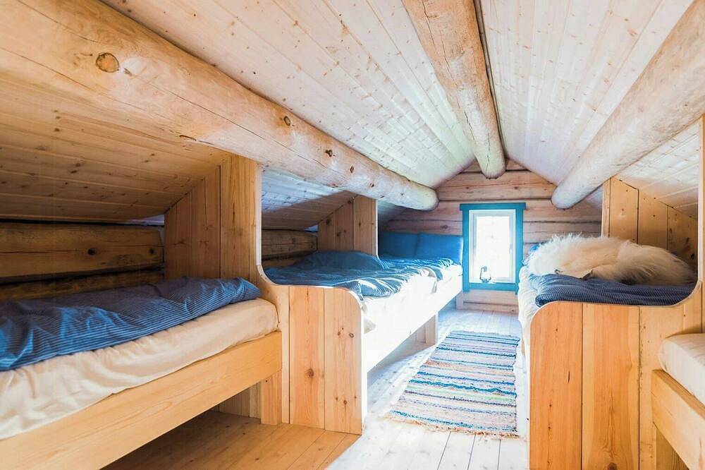 Eine Reise in die Vergangenheit in diesem schönen Blockhaus in Forsand