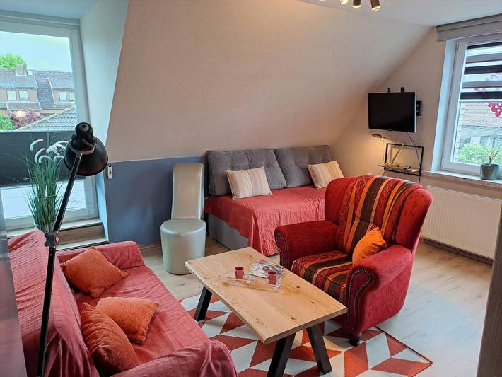 Ferienwohnung für 3 Personen, mit Balkon und Sauna in Barsinghausen
