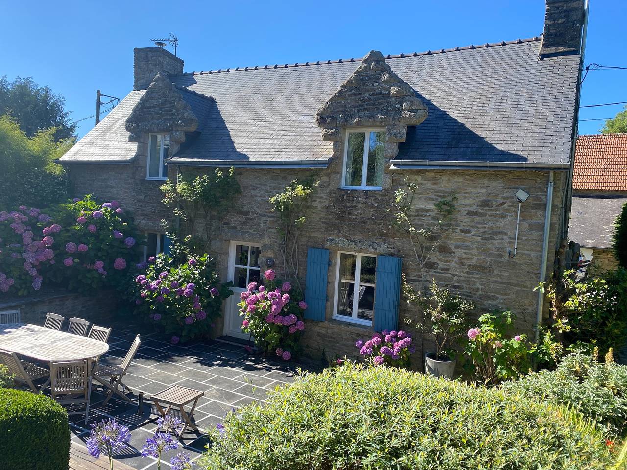 Maison de vacances 'Villa Kergariou' avec terrasse privée, jardin privé et Wi-Fi in Clohars-Carnoët, Côte de Cornouaille