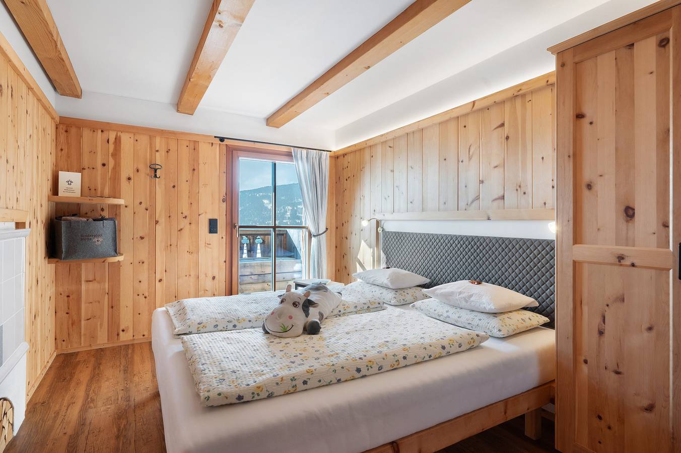 Zimmer 'Lila' mit gemeinsamer Terrasse, gemeinsamem Garten und Wi-Fi in Villanders, Sarntaler Alpen