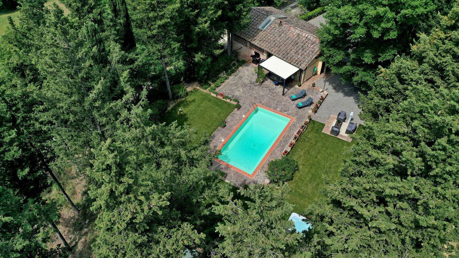 Villa per 2 persone con idromassaggio in San Casciano in Val di Pesa, Chianti