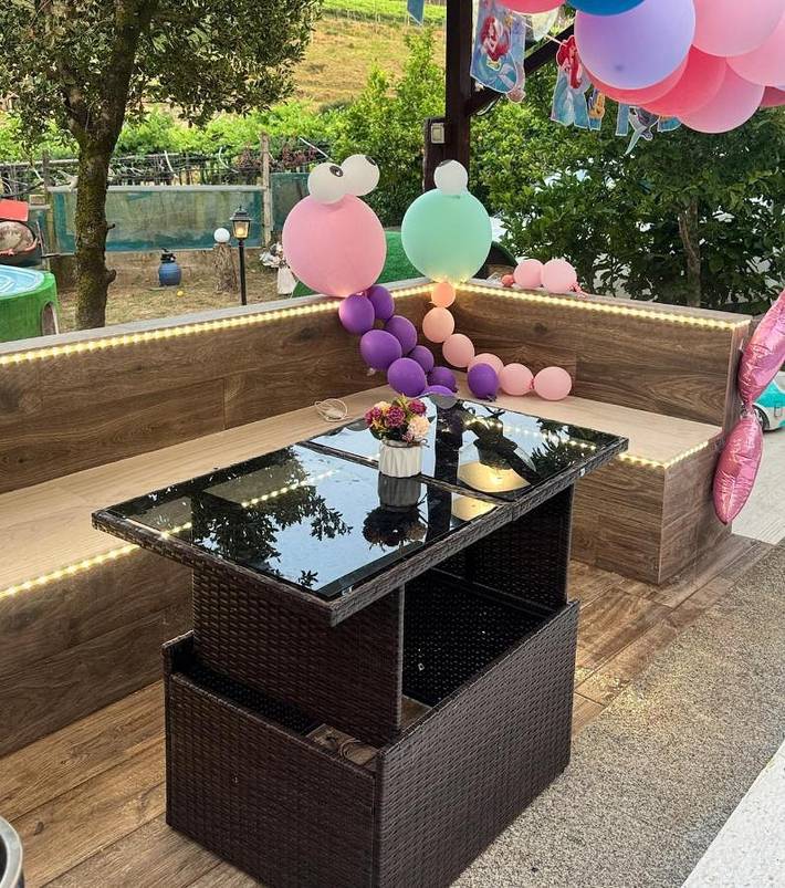 Chalet para 8 personas, con Terraza además de Jardín y Piscina en Baixo Miño - 3