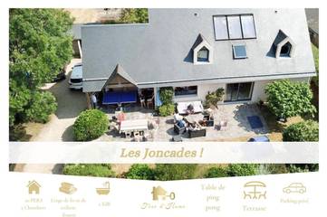 Villa pour 10 personnes, avec terrasse et jardin dans le Golfe du Morbihan
