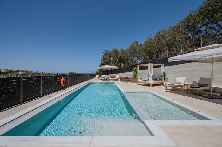 Ferienhaus für 6 Personen, mit Balkon und Whirlpool sowie Terrasse und Garten in Rethymnon - 3