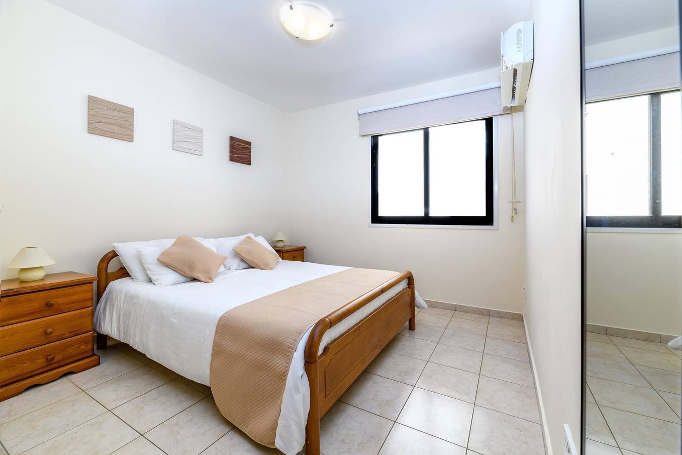 Ganze Ferienwohnung, Ferienwohnung für 4 Personen mit Balkon in Larnaca Bezirk