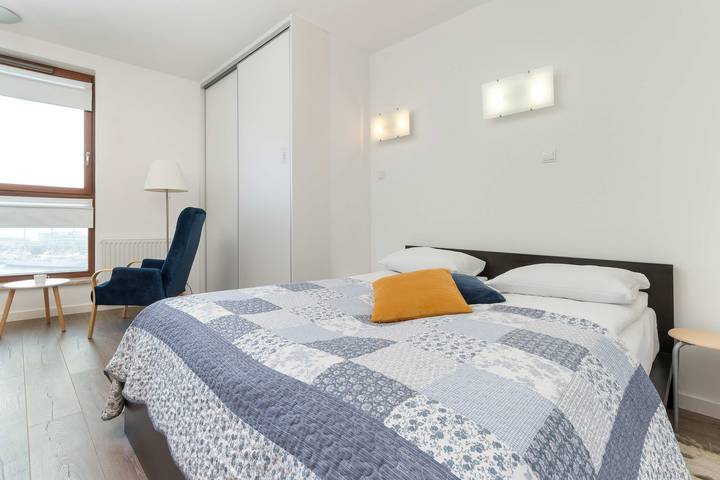 Appartement entier, Modern Apartment | Water View and Parking in Gdynia, Zatoka Gdańska