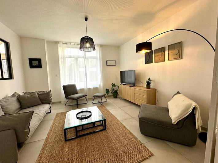 Location de vacances pour 6 personnes, avec vue et jardin dans Plage D Equihen Equihen Plage - 4