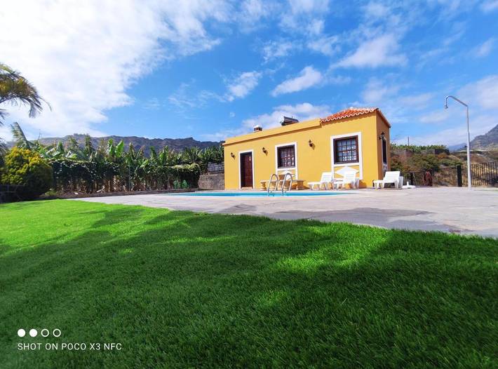 Casa rural para 3 personas, con piscina además de vistas y jardín en La Palma - 3
