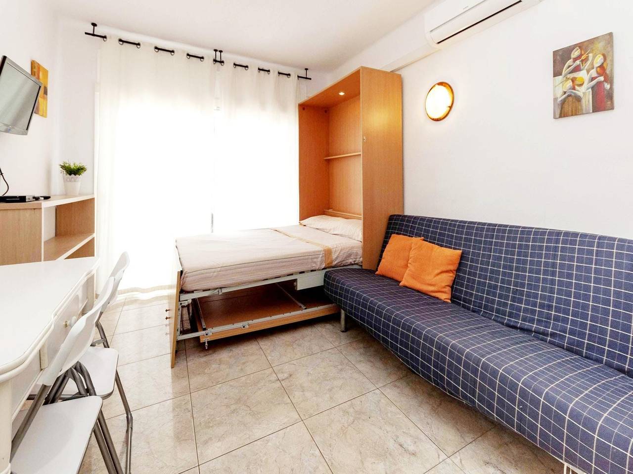 Appartement entier, Studio à Roses près de la plage Santa Margarita in Santa Margarida, Roses