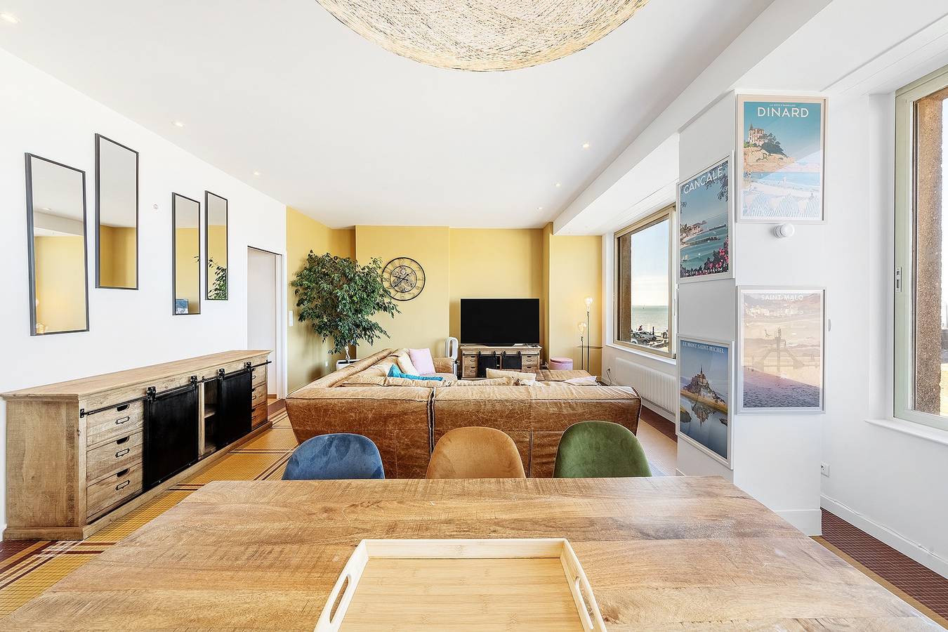 Appartement entier, L'Amirauté - Vue imprenable sur la mer in Cancale, Baie du Mont-Saint-Michel