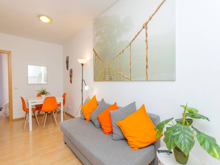 Vacation rental for 2 people in Barcelona