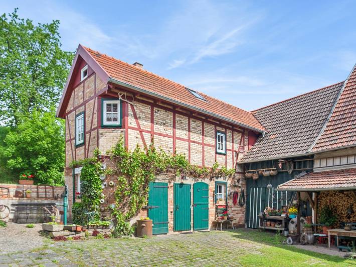 Ferienhaus für 2 Personen, mit Terrasse und Garten in Sangerhausen