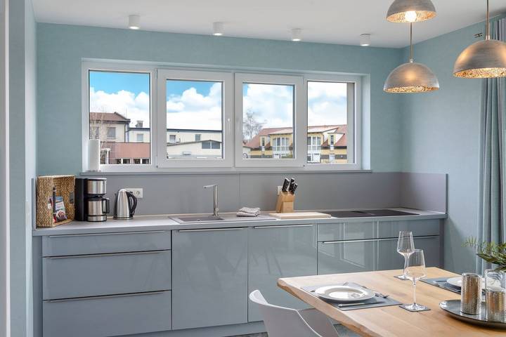 Ferienhaus für 4 Personen, mit Seeblick und Sauna sowie Garten, mit Haustier am Greifswalder Bodden - 4