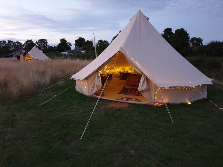 Glamping for 6 people, with garden in North York Moors National Park