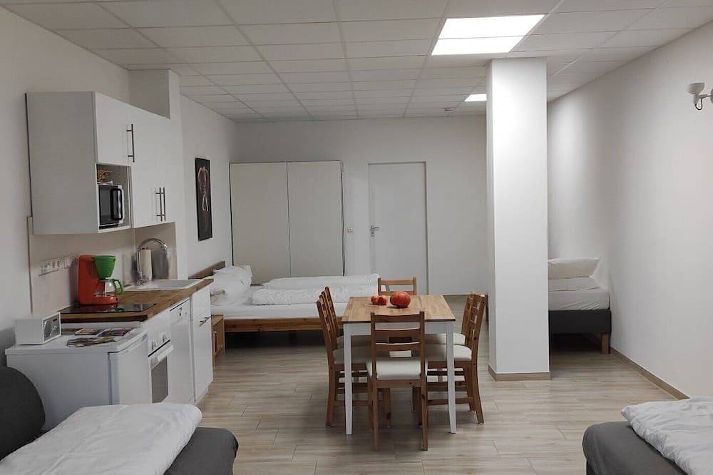 Vacation apartment in Würzburg city on the ground floor with terrace including parking spaces in Würzburg, Franconian Wine Country