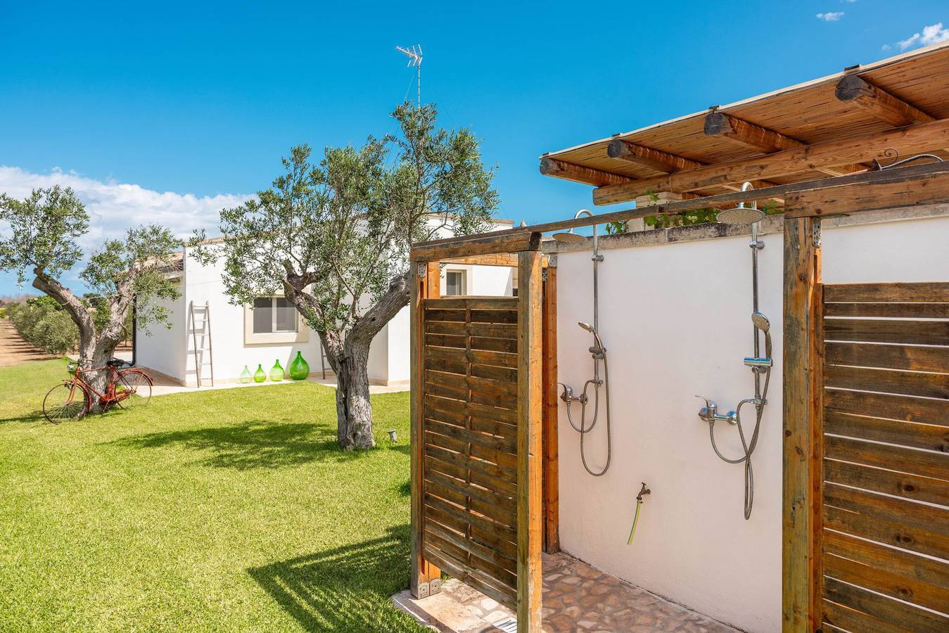 Villa für 4 Personen mit Garten in Vernole, Lecce Provinz