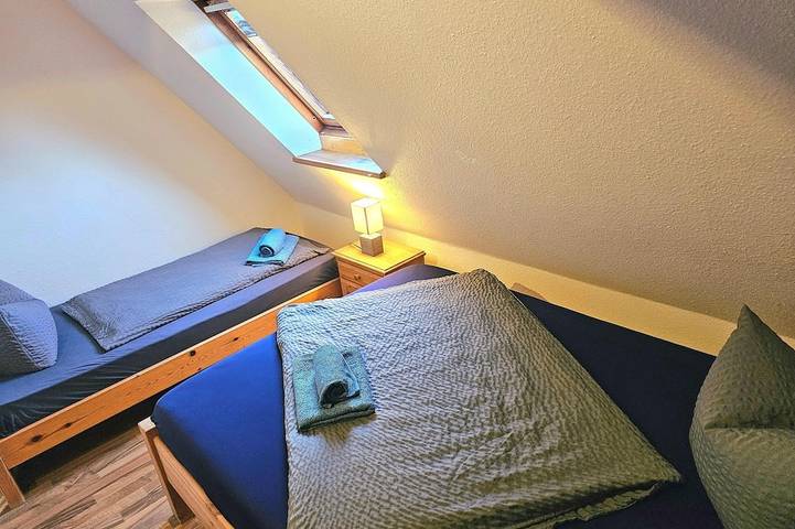 Ferienwohnung für 2 Personen, mit Balkon/Terrasse und Terrasse sowie Garten in Selk - 2