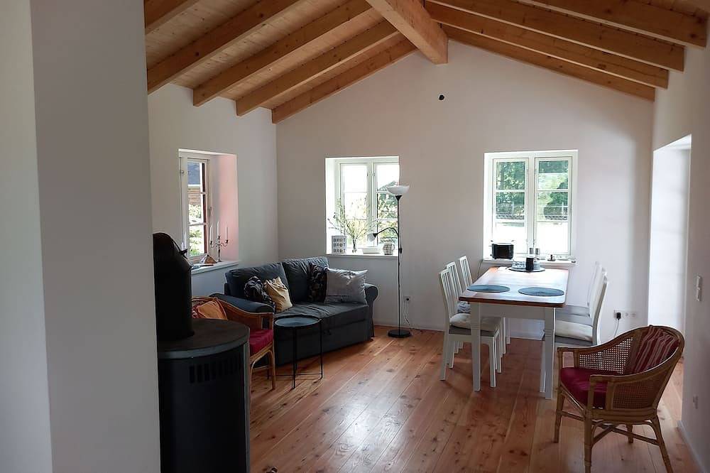Kleines Schwedenhaus im Barnim am Rande der Schorfheide in Marienwerder, Naturpark Barnim