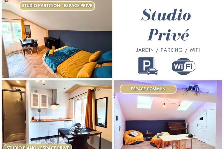 Apartamento de vacaciones para 8 personas, con jardín - 1