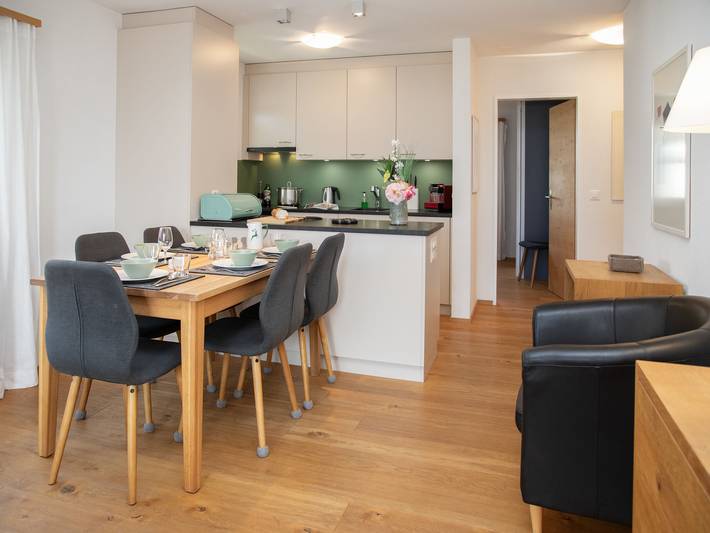 Ferienwohnung für 6 Personen, mit Ausblick und Garten sowie Sauna und Balkon in Graubünden - 3