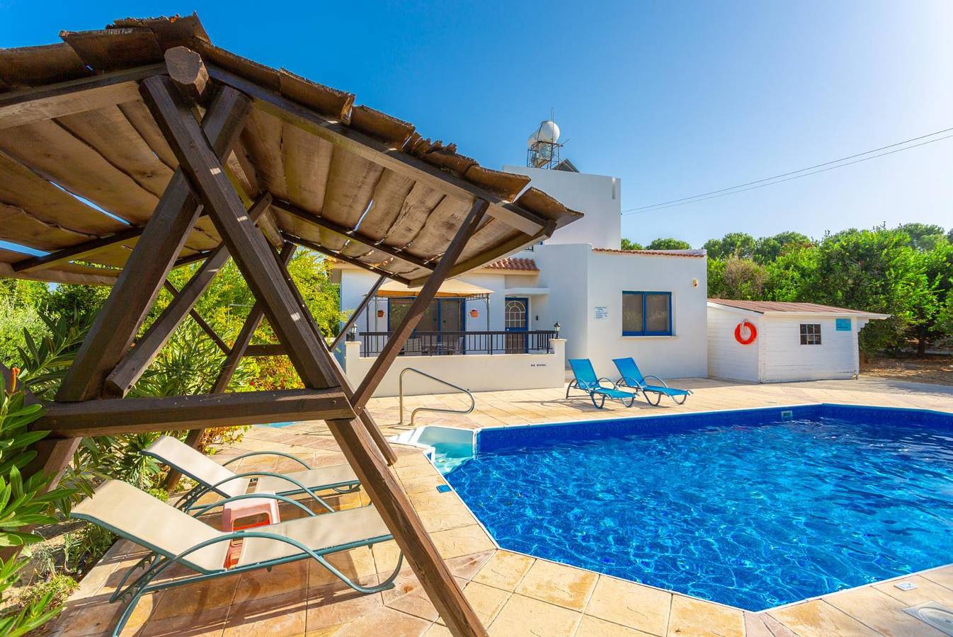 Villa für 4 Personen mit Terrasse in Πόλις Χρυσοχούς, Südzypern