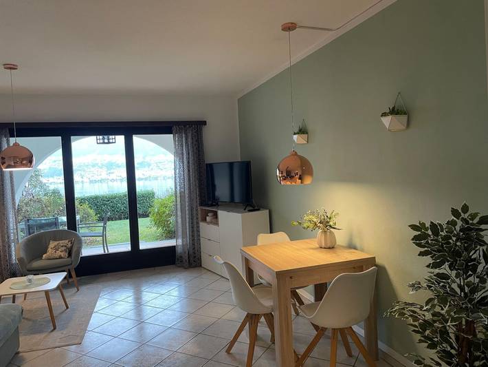 Ferienwohnung für 2 Personen, mit Pool und Garten, mit Haustier in Gambarogno - 2