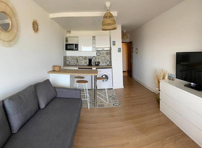 Gîte pour 3 personnes, avec Balcon et Vue dans Office de Tourisme de Mauguio Carnon