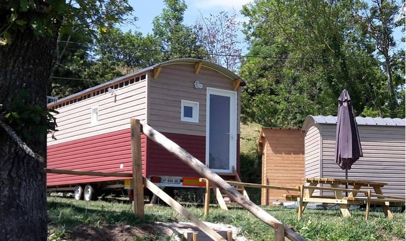Maison de vacances pour 4 personnes, avec vue et jardin