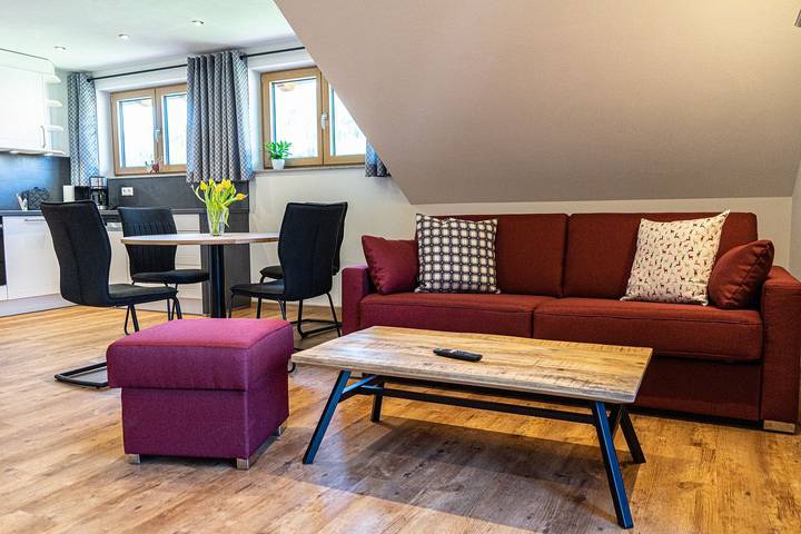 Ferienwohnung für 4 Personen, mit Balkon in Oberstaufen - 2