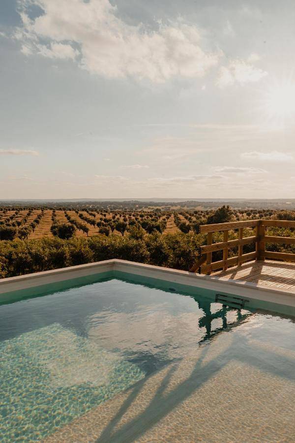 Location de vacances pour 4 personnes, avec vue et jardin ainsi que bassin pour enfant et piscine à Alter do Chão - 2