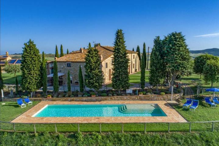 Ferienwohnung für 2 Personen, mit Garten in Pienza
