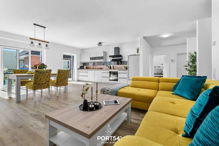 Ferienwohnung für 6 Personen, mit Terrasse und Garten sowie Sauna in Westfehmarn, Dänschendorf