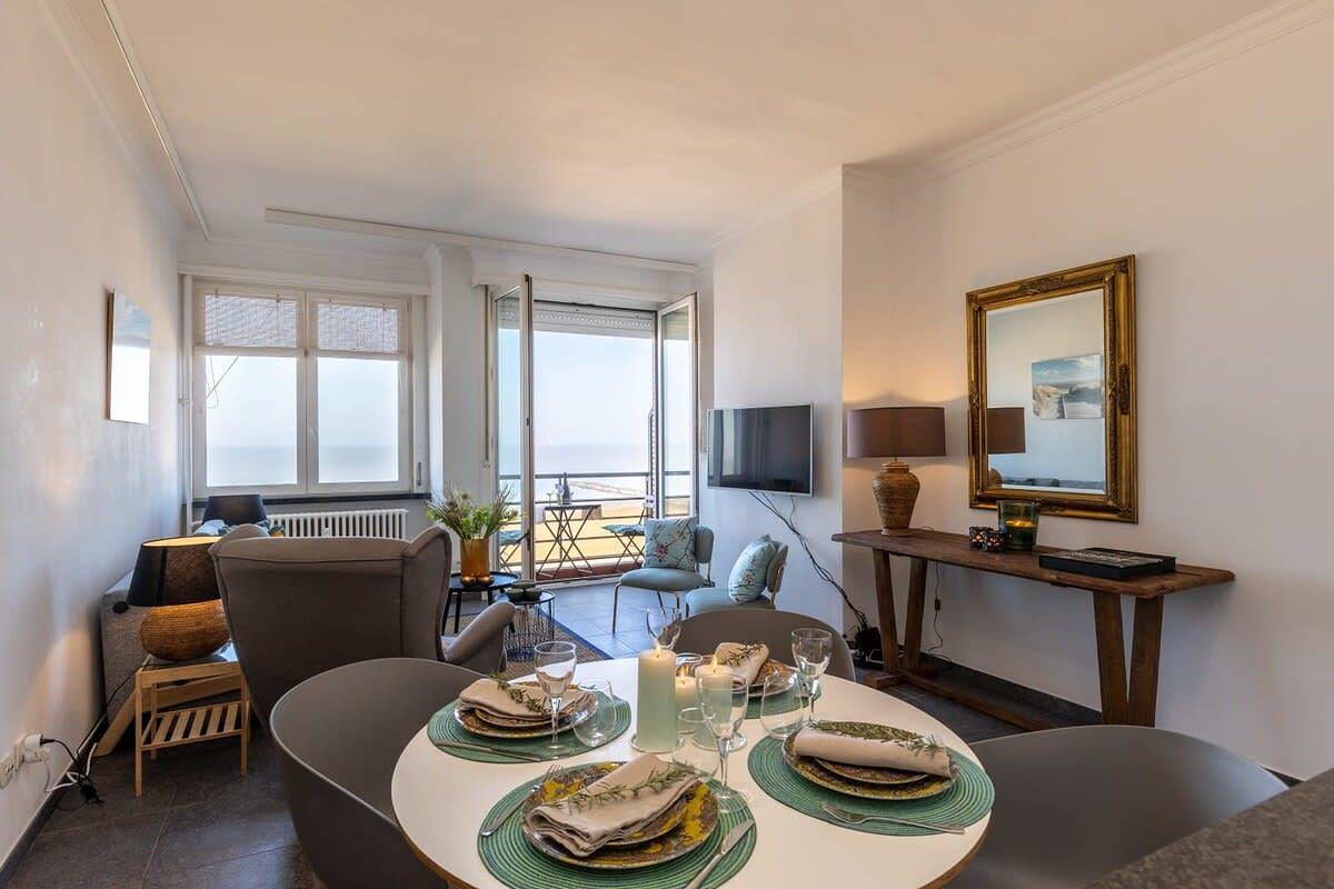 Ganzes Studio, Studio für 4 Personen mit Balkon/Terrasse in Knokke, Knokke-Heist