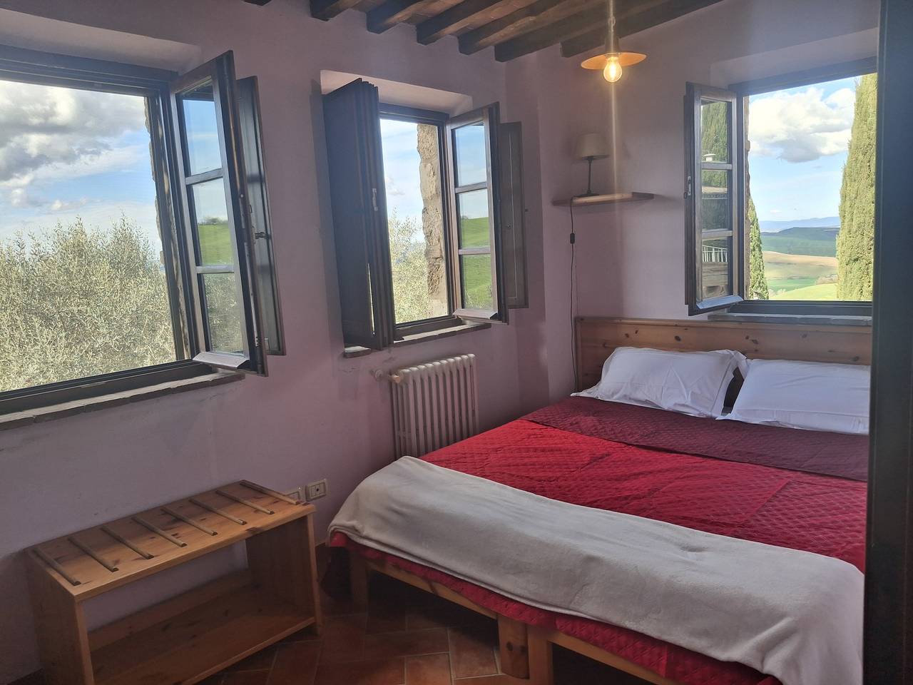Haus mit privatem Garten in Crete Senesi in Asciano, Siena Provinz