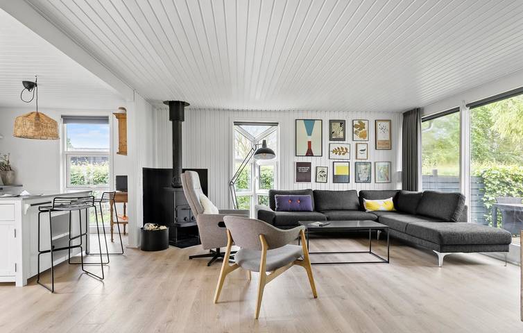 Ferienhaus für 6 Personen, mit Terrasse und Garten in Hejsager Strand - 3